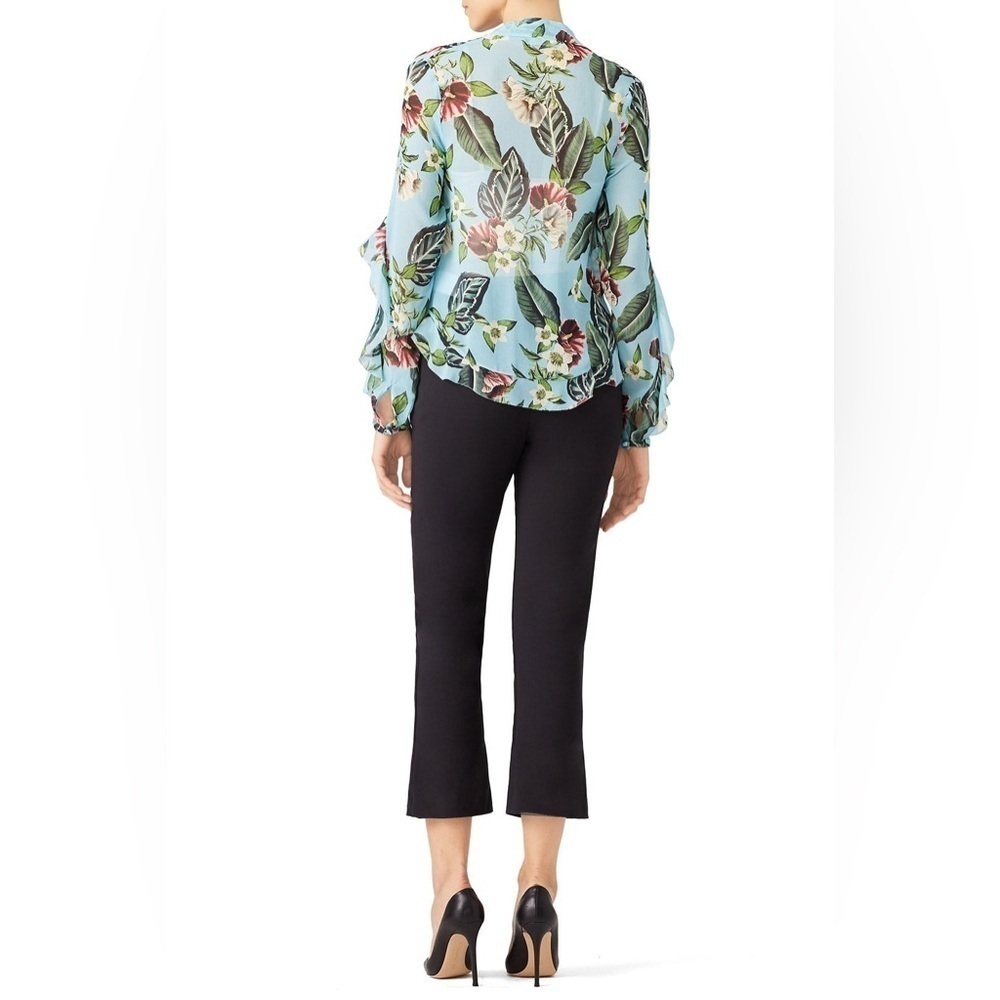 NWT Nicholas Sheer, Silk Mayflower Blouse 🌸 Sz 4 - Picture 2 of 10